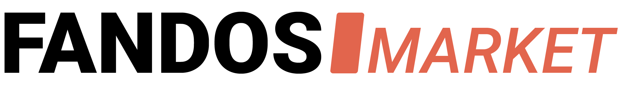 Logo FANDOS Market - horizontal